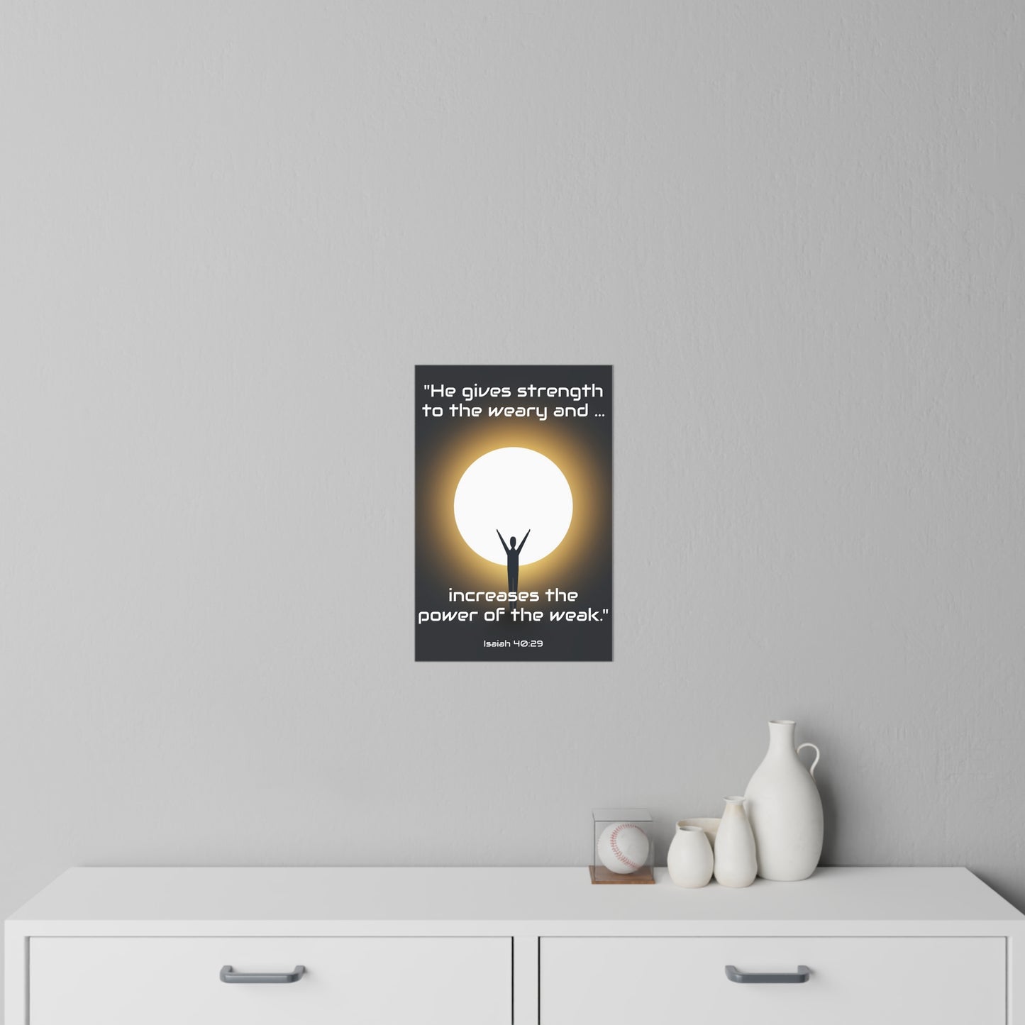 Inspirational Wall Decals for Bedroom - Durable & Repositionable with Bible Verse | Art & Wall Decor,Decor,Home & Living,Indoor,Magnets & Stickers,Posters,Stickers,TikTok