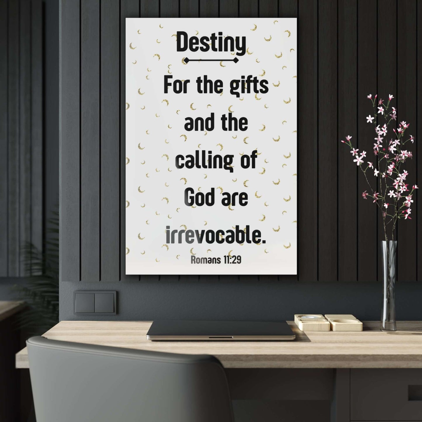 Family Wall Decor - Acrylic Print with Inspirational Scripture | Art & Wall Decor,Assembled in the USA,Assembled in USA,Decor,Home & Living,Home Decor,Indoor,Made in the USA,Made in USA,Poster