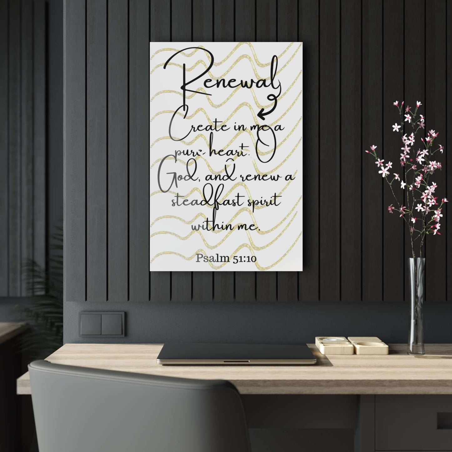 Paintings for Living Room - Acrylic Wall Art with Inspirational Scripture | Art & Wall Decor,Assembled in the USA,Assembled in USA,Decor,Home & Living,Home Decor,Indoor,Made in the USA,Made in USA,Poster