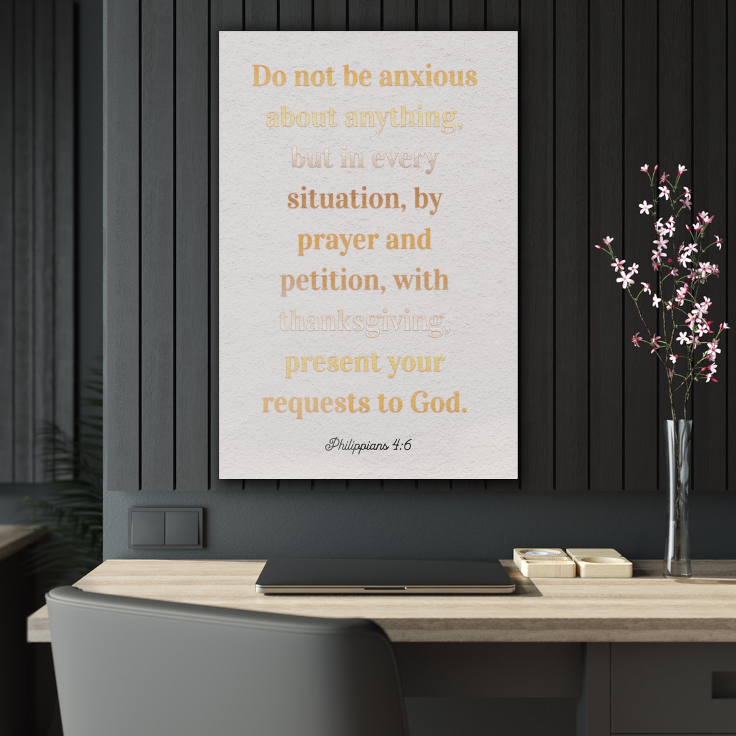 Scripture Quote Wall Art - Acrylic Wall Print with Inspirational Verse | Art & Wall Decor,Assembled in the USA,Assembled in USA,Decor,Home & Living,Home Decor,Indoor,Made in the USA,Made in USA,Poster
