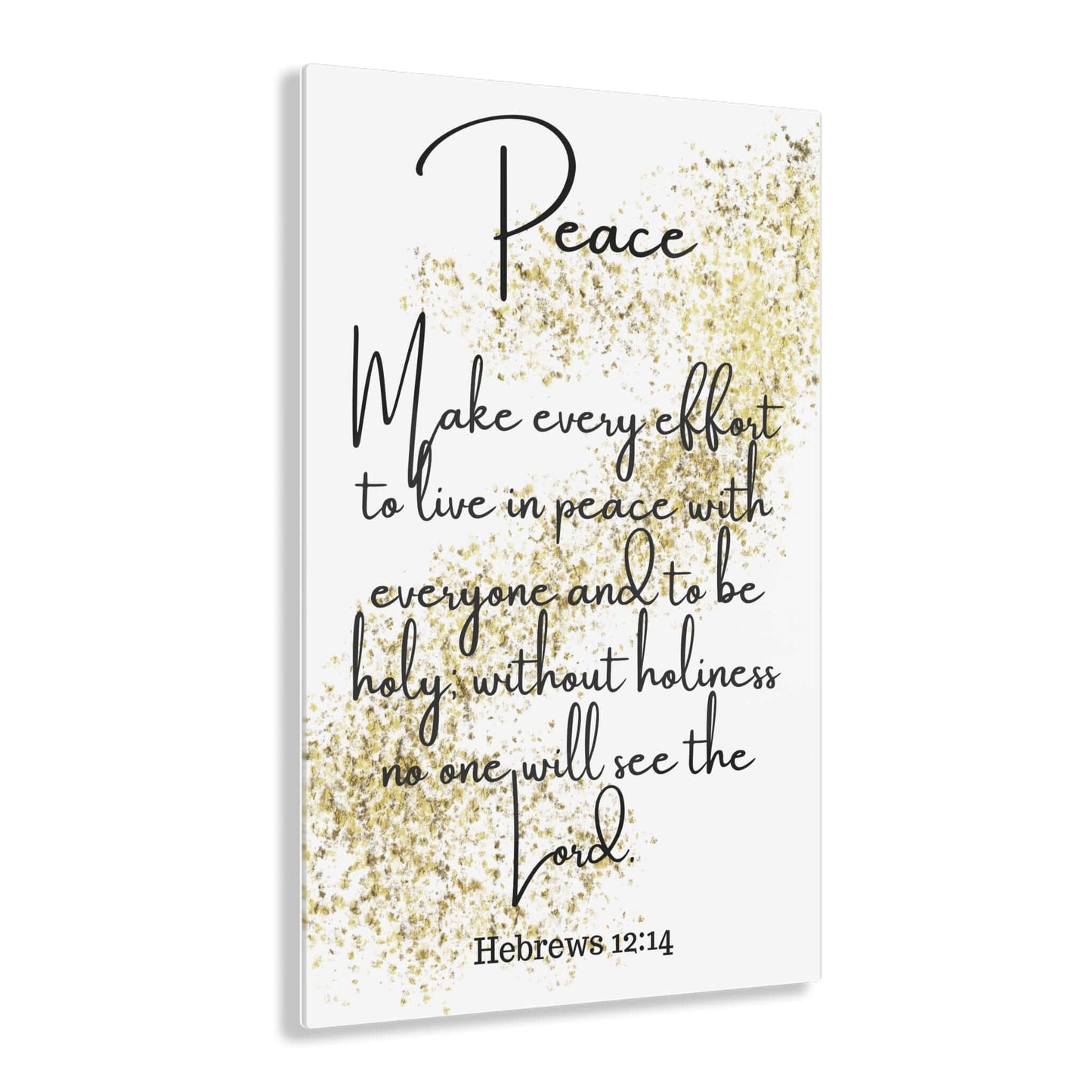 Large Christian Wall Art - Acrylic Print with Inspirational Verse | Art & Wall Decor,Assembled in the USA,Assembled in USA,Decor,Home & Living,Home Decor,Indoor,Made in the USA,Made in USA,Poster