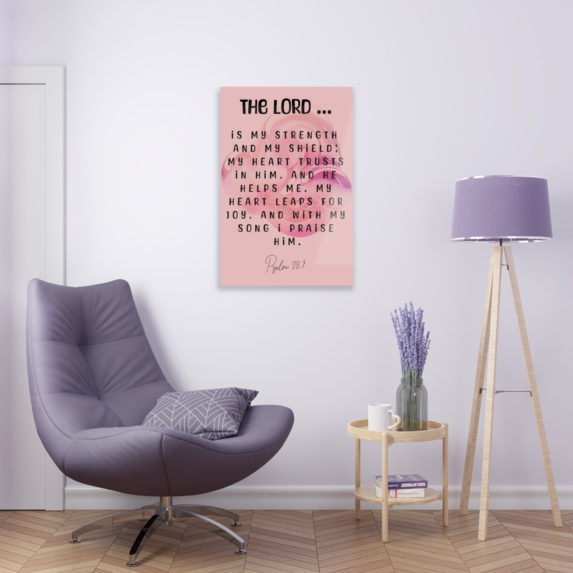 Scripture Art in Room Wall - Abstract Mirror Acrylic Print | Art & Wall Decor,Assembled in the USA,Assembled in USA,Decor,Home & Living,Home Decor,Indoor,Made in the USA,Made in USA,Poster