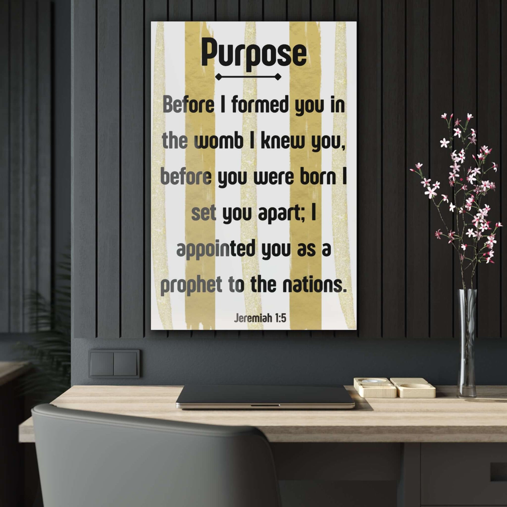 Tall Wall Art - Acrylic Print with Inspirational Scripture | Art & Wall Decor,Assembled in the USA,Assembled in USA,Decor,Home & Living,Home Decor,Indoor,Made in the USA,Made in USA,Poster