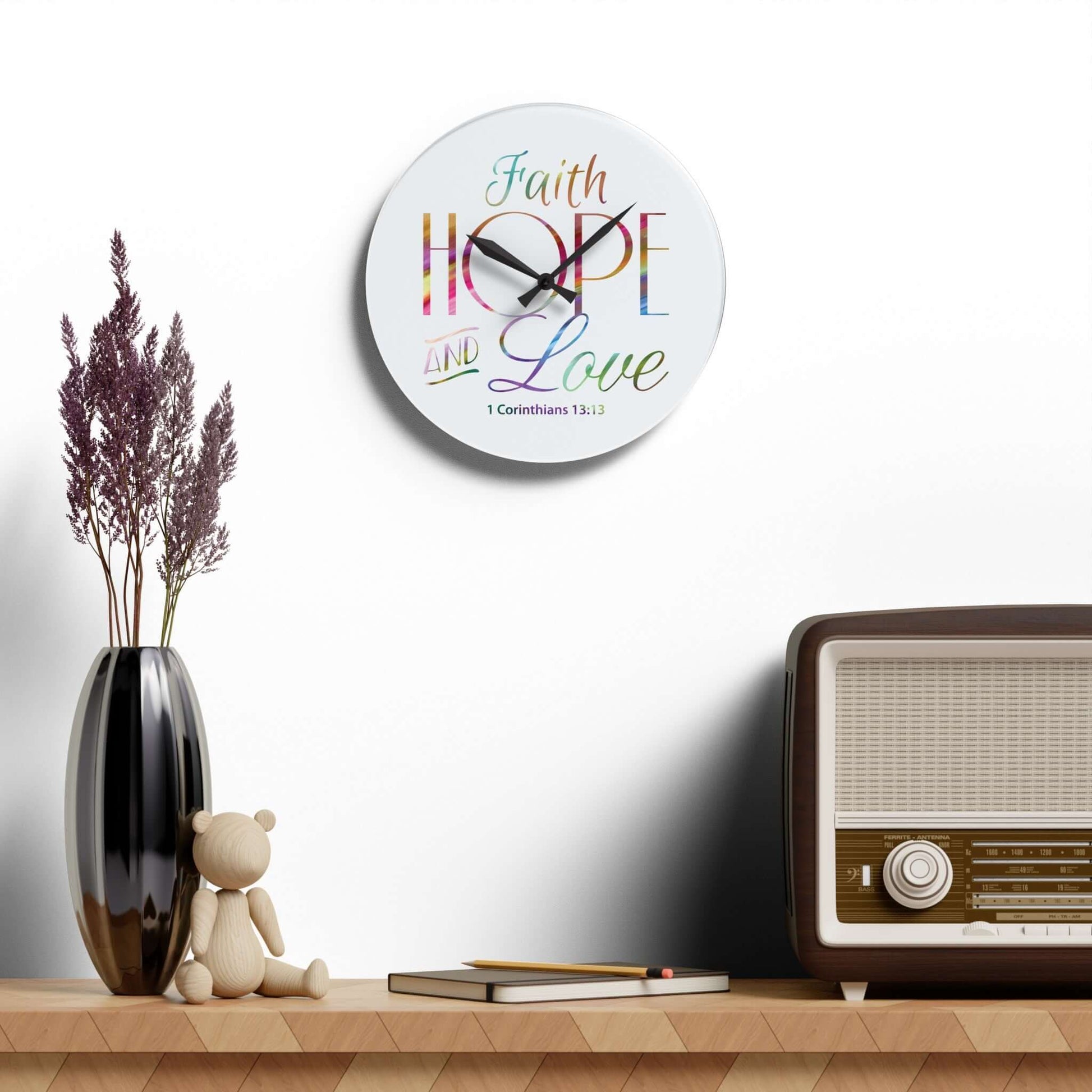 Unique Wall Clocks Large - Durable Acrylic Wall Clocks in Round & Square | Art & Wall Decor,Back-to-School,Clocks,Decor,Home & Living,Home Decor,Indoor