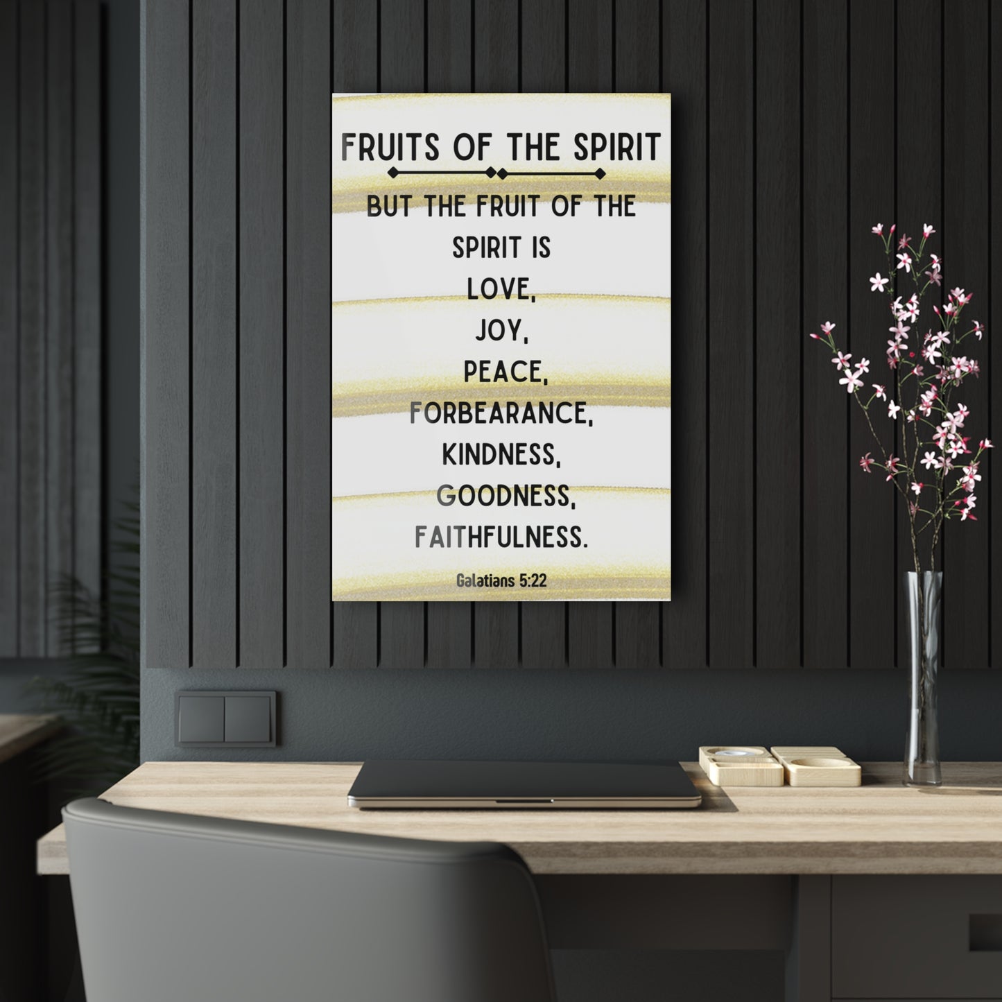 House Art: "Fruit of the Spirit" Acrylic Wall Art | Art & Wall Decor,Assembled in the USA,Assembled in USA,Decor,Home & Living,Home Decor,Indoor,Made in the USA,Made in USA,Poster