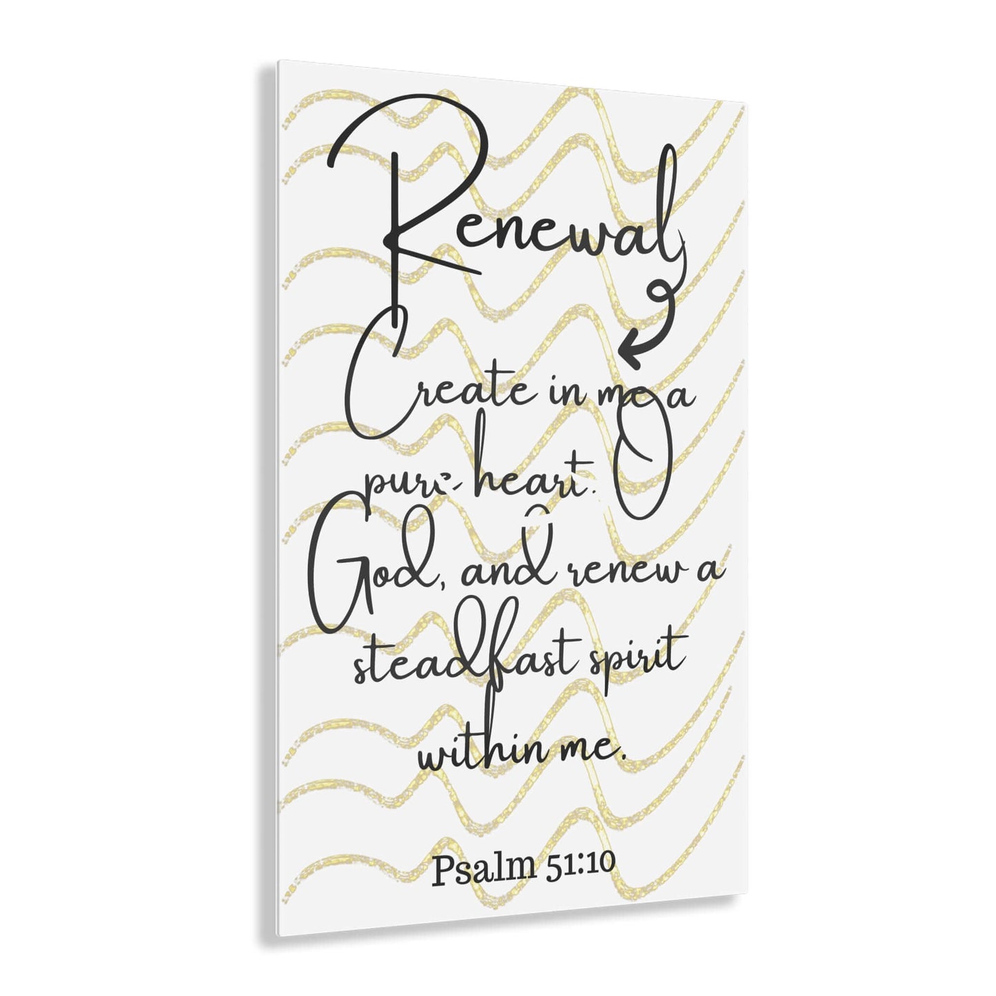 Paintings for Living Room - Acrylic Wall Art with Inspirational Scripture | Art & Wall Decor,Assembled in the USA,Assembled in USA,Decor,Home & Living,Home Decor,Indoor,Made in the USA,Made in USA,Poster
