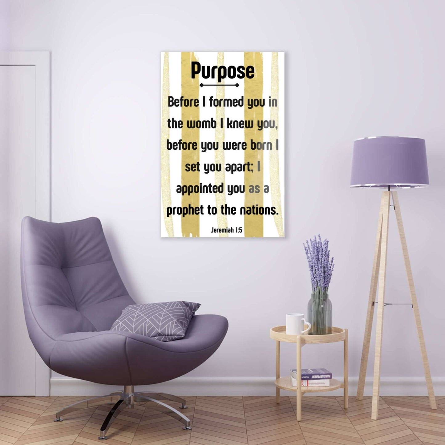 Tall Wall Art - Acrylic Print with Inspirational Scripture | Art & Wall Decor,Assembled in the USA,Assembled in USA,Decor,Home & Living,Home Decor,Indoor,Made in the USA,Made in USA,Poster