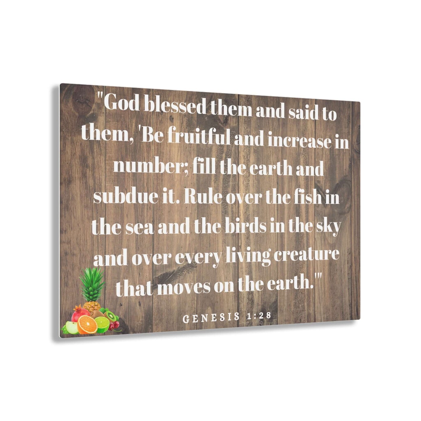 Hang Decor - Acrylic Print with Inspirational Scripture | Art & Wall Decor,Assembled in the USA,Assembled in USA,Decor,Home & Living,Home Decor,Indoor,Made in the USA,Made in USA,Poster