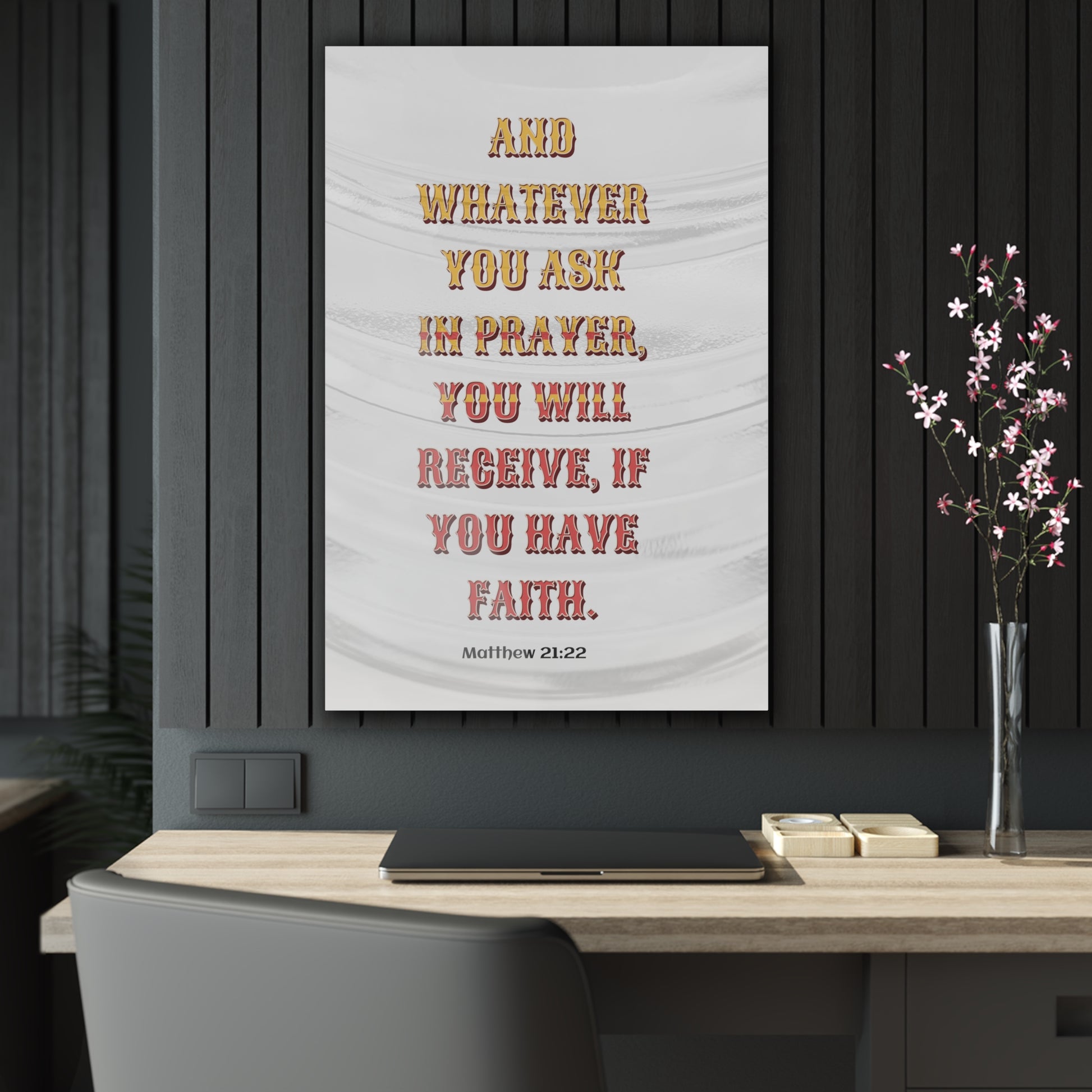 Scripture Office Artwork | Large Neutral Art | Art & Wall Decor,Assembled in the USA,Assembled in USA,Decor,Home & Living,Home Decor,Indoor,Made in the USA,Made in USA,Poster