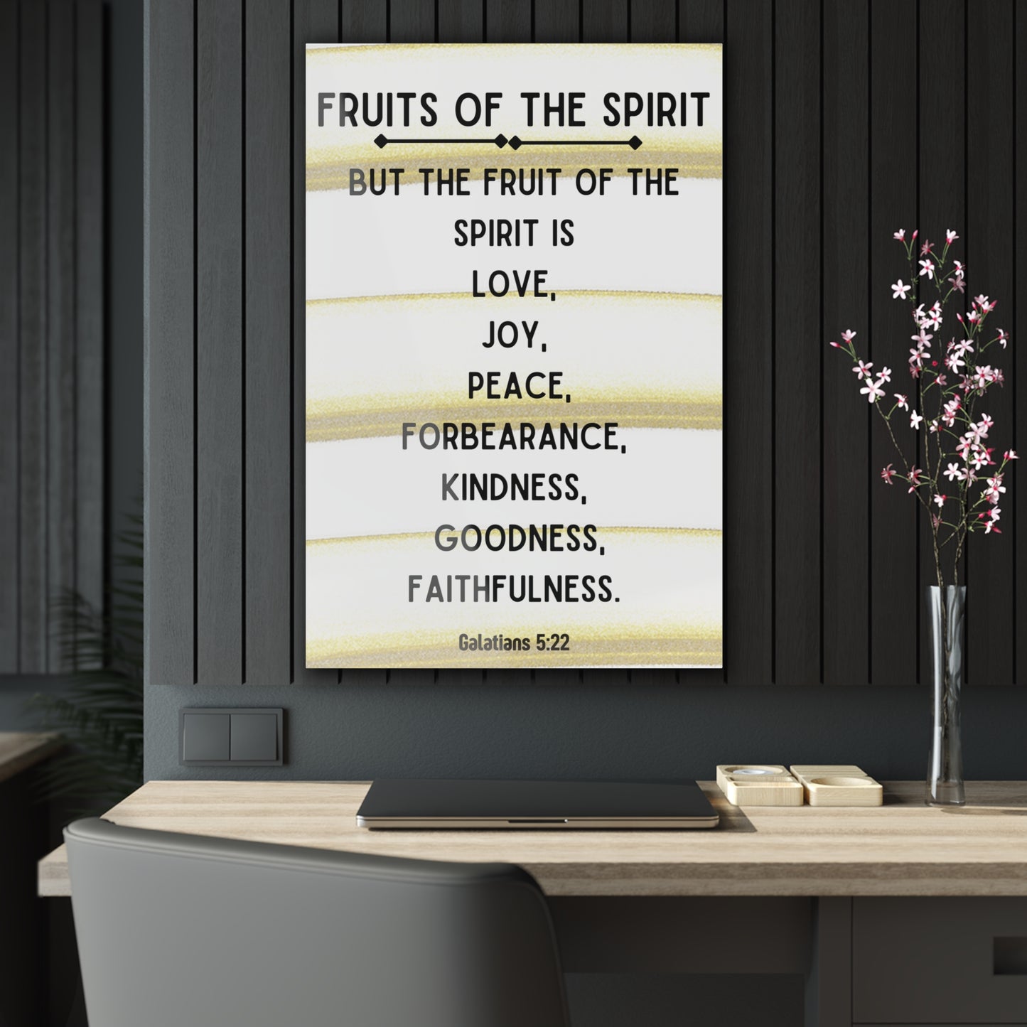 House Art: "Fruit of the Spirit" Acrylic Wall Art | Art & Wall Decor,Assembled in the USA,Assembled in USA,Decor,Home & Living,Home Decor,Indoor,Made in the USA,Made in USA,Poster